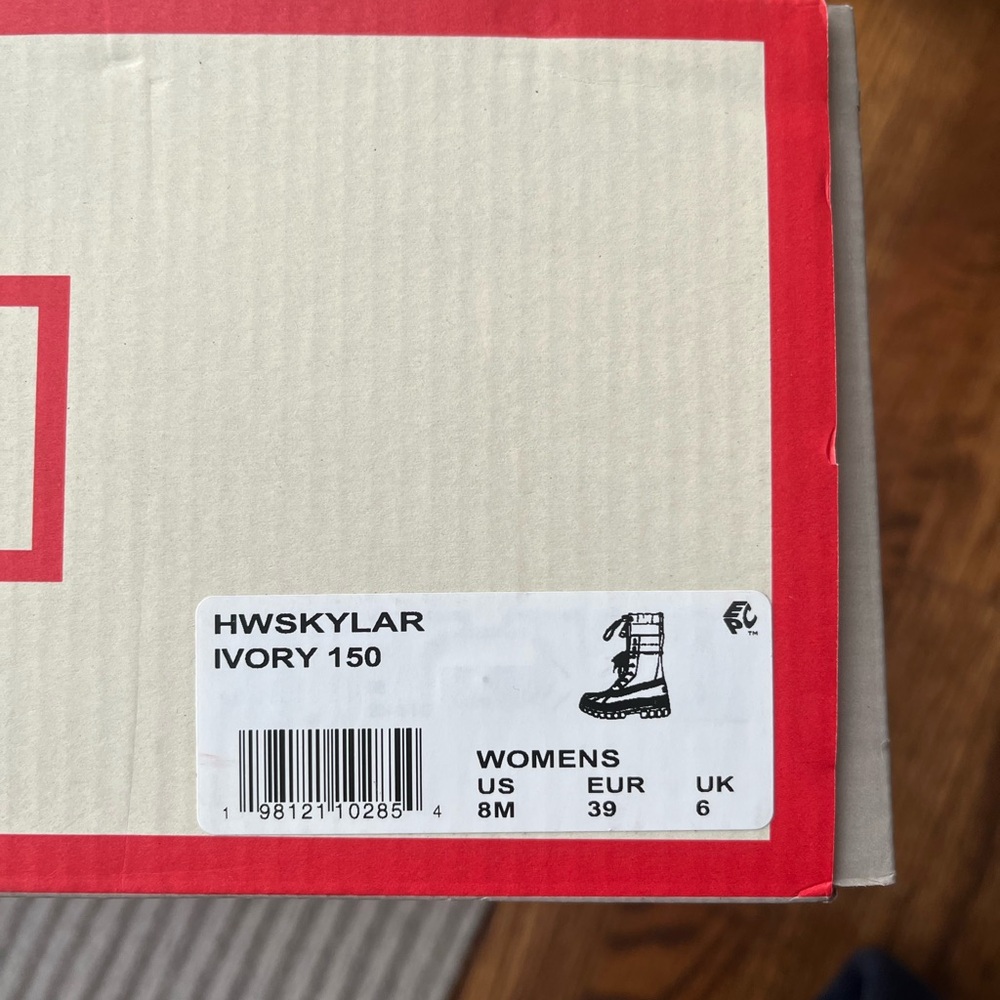 Hunter Women's Skylar Boots Tan and Cream - Picture 7 of 8